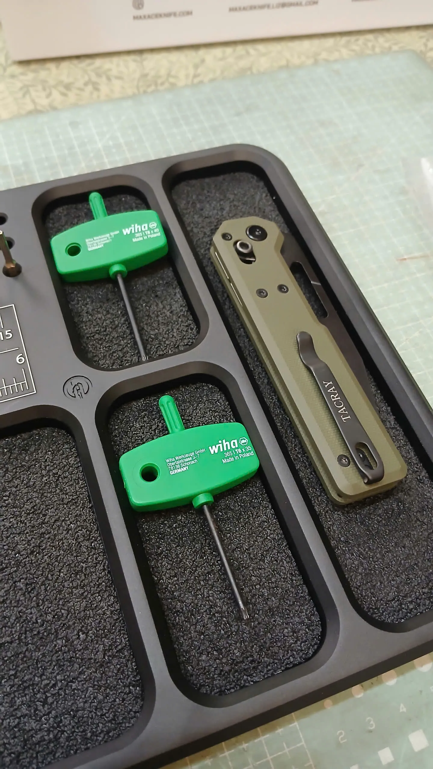 Khay nhôm EDC Maxace