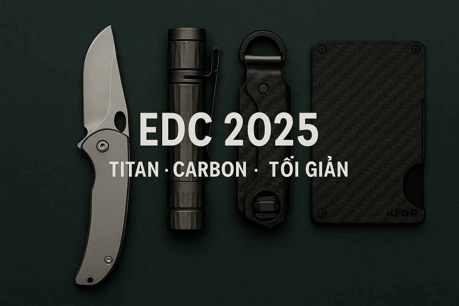 EDC 2025: TITAN - CARBON - TỐI GIẢN
