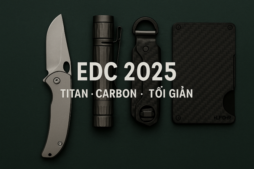 EDC 2025: TITAN - CARBON - TỐI GIẢN