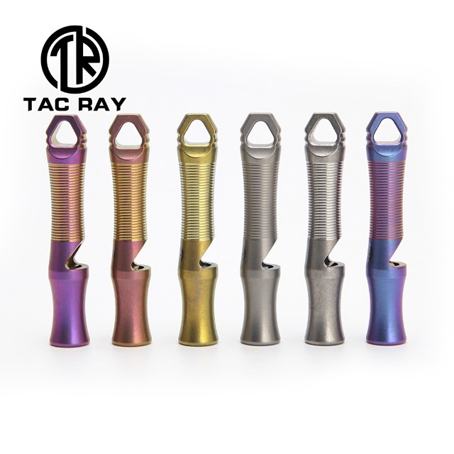 Còi titan EDC Tacray 1 lỗ