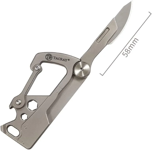 Móc khóa Titan Tacray Carabiner V2