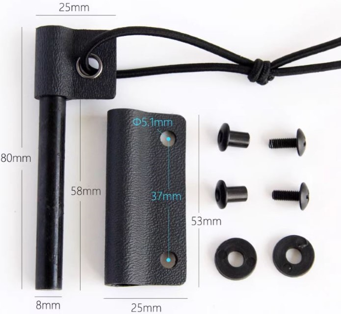 Thanh đánh lửa có vỏ Kydex