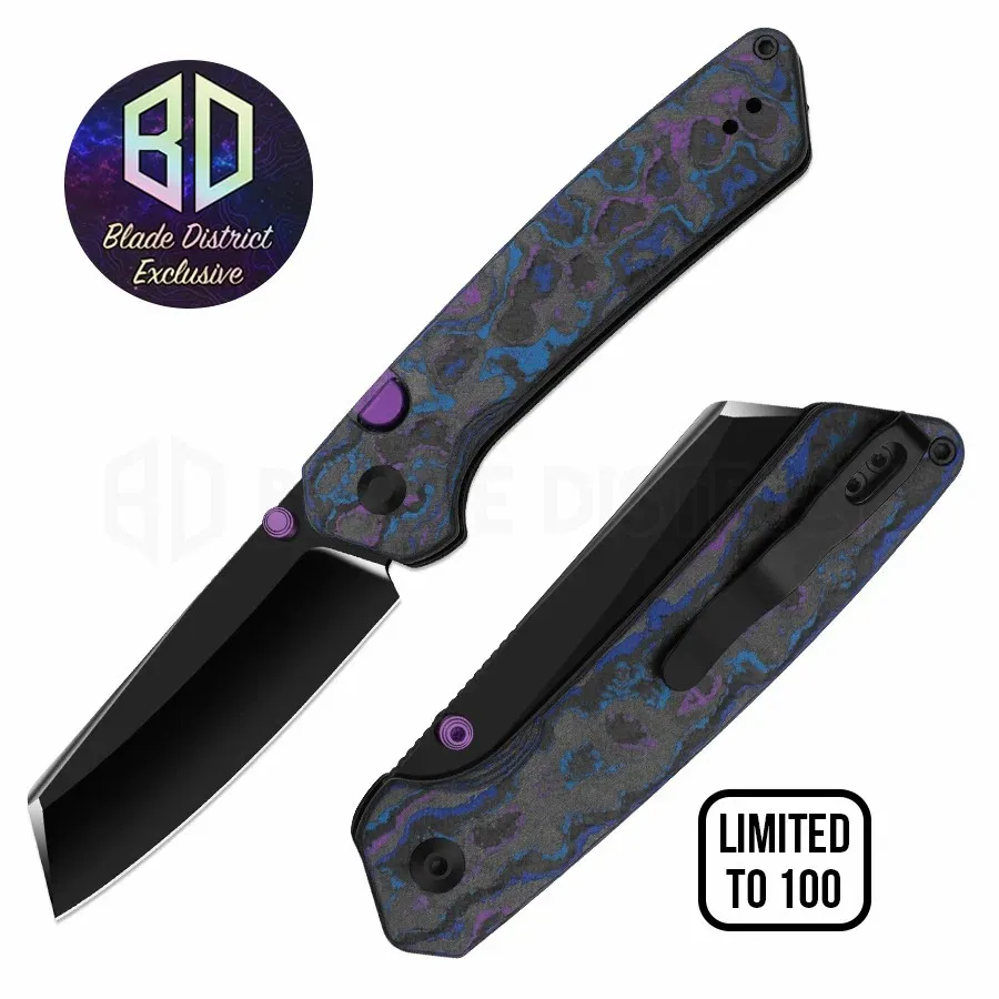 Dụng cụ Kizer Madrac Mirror DLC S45VN BLADE DISTRICT EXCLUSIVE