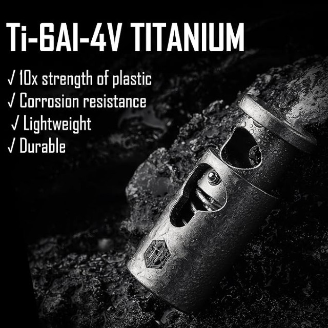 Móc khóa nút khóa dây Cord Lock Key Unity KB02