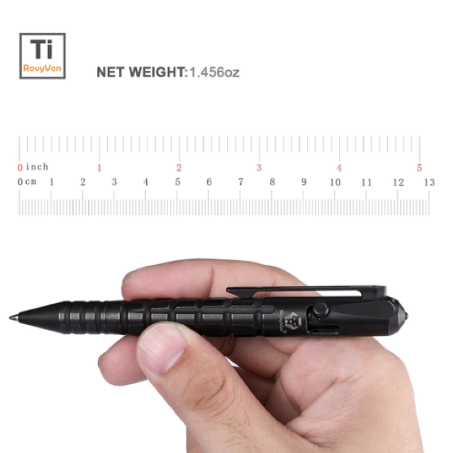 Bút chiến thuật Rovyvon C10 Gen 1 black