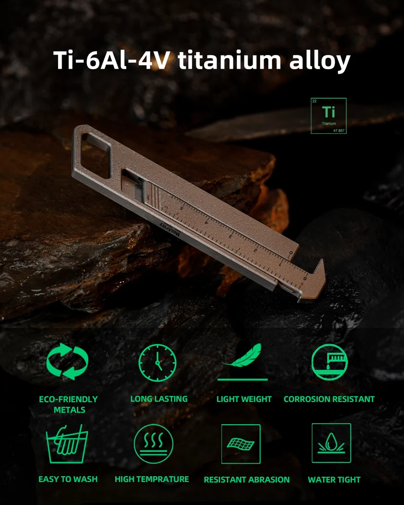 Thước titanium Mecarmy RU01