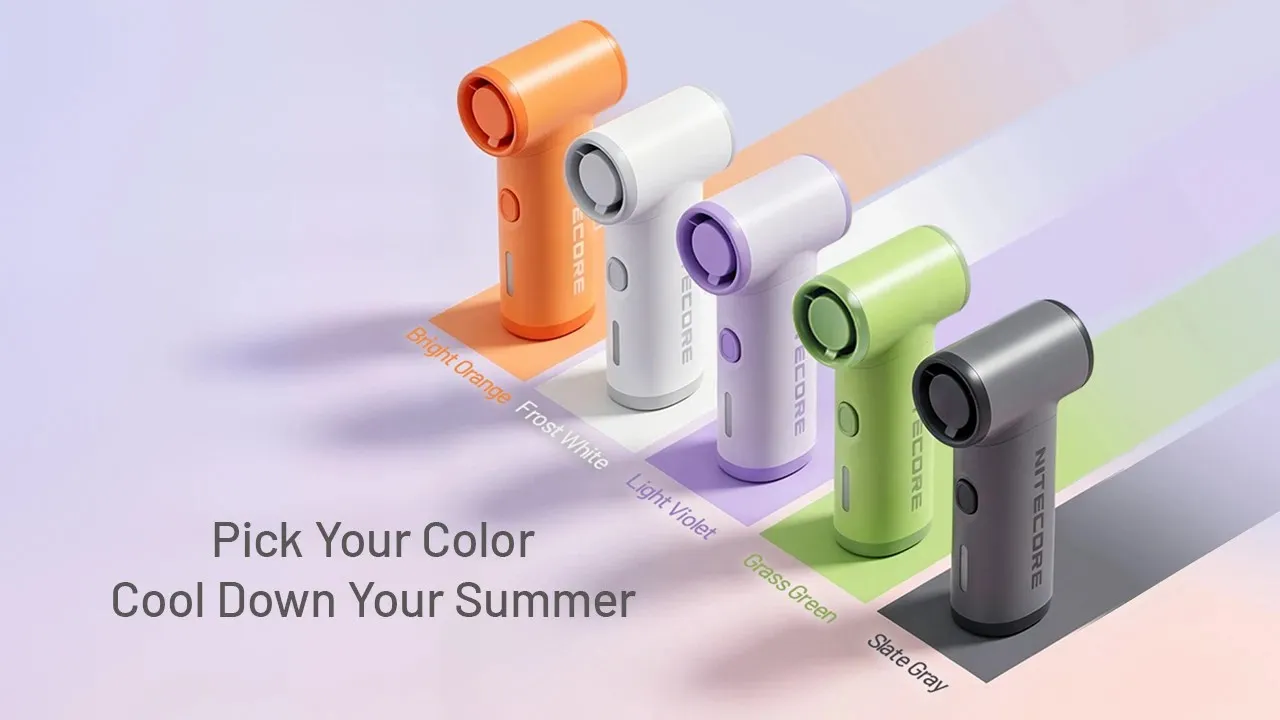 Quạt cầm tay Nitecore NEF Nano