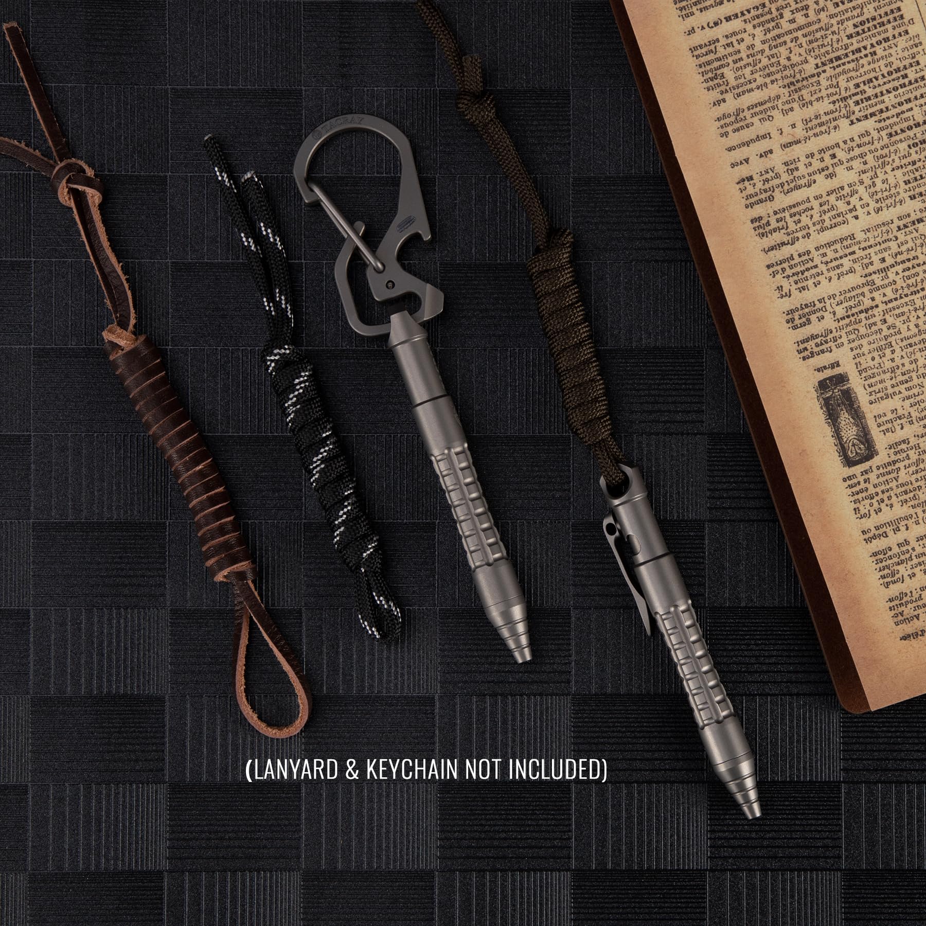 Bút Tacray Titanium mini bolt action pen